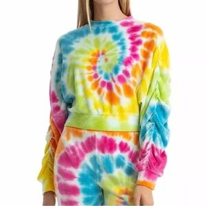 Juicy Couture Multicolor Spiral Sweatshirt